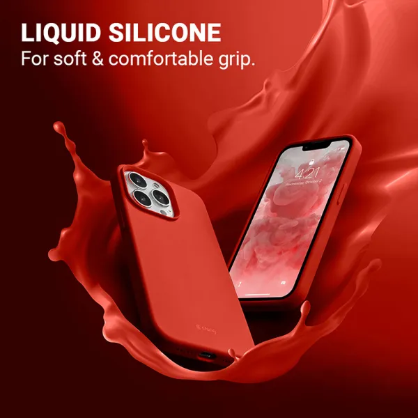 Crong Color Cover - iPhone 13 Pro Case (Red) | Pirkti internetu — Megaluks