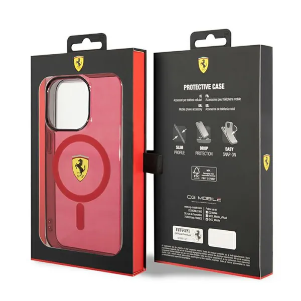 Ferrari Translucent MagSafe - Case for iPhone 1 | Pirkt tiešsaistē — Megaluks
