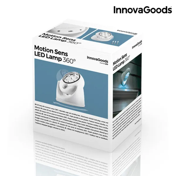 LED-lamppu Liiketunnistimella InnovaGoods IG117025 (Kunnostetut Tuotteet A)