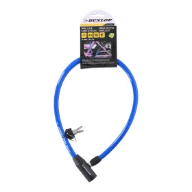 Dunlop - Cable, anti-theft bicycle lock (blue) | Pirkt tiešsaistē — Megaluks
