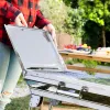 Saliekams Nerūsējošā Tērauda Ogļu Bārbekjū ExelQ InnovaGoods