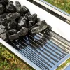 Saliekams Nerūsējošā Tērauda Ogļu Bārbekjū ExelQ InnovaGoods