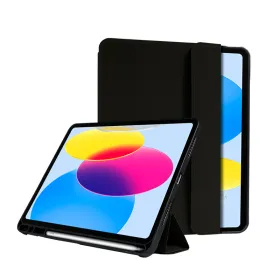 Crong FlexFolio – iPad 11" (2025) / iPad 10.9" (2022) Case with Apple Pencil (Black)