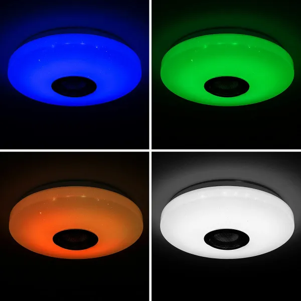 LED lubų šviestuvas su garsiakalbiu Lumavox InnovaGoods