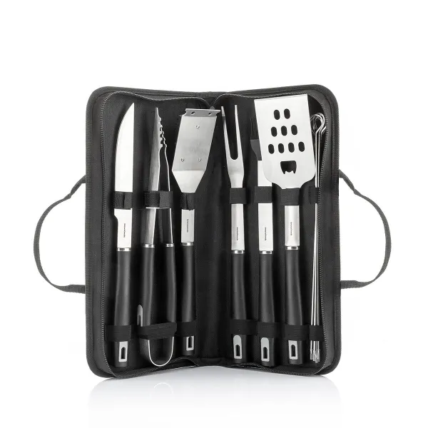 Grillausvälinesetti Laukulla BBSet InnovaGoods 12 Kappaletta