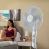 Pastatomas ventiliatorius InnovaGoods Freshinn Balta 45 W