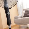 Staande ventilator InnovaGoods Breezinn Melns 45 W