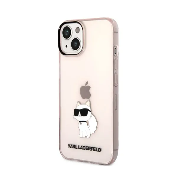Karl Lagerfeld IML NFT Choupette - Case for iPhone 14 Plus (Pink)