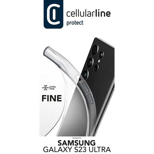 Cellularline Fine - Case Samsung Galaxy S23 Ult | Pirkti internetu — Megaluks