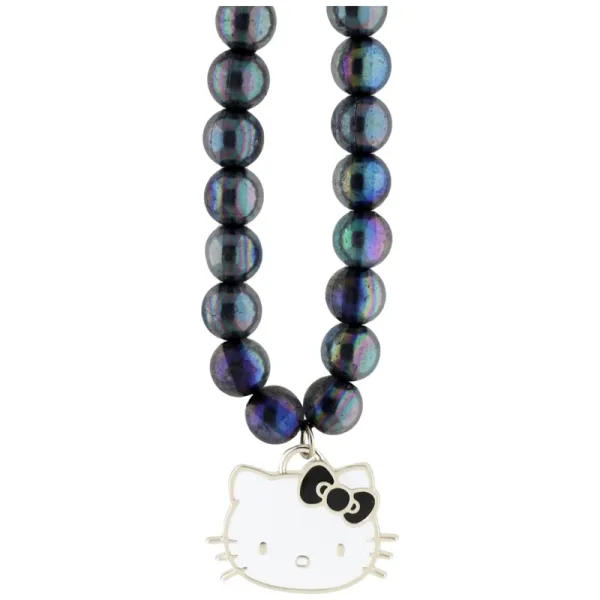 Hello Kitty Pearls Kitty Head - Phone Charm (Bl | Pirkti internetu — Megaluks