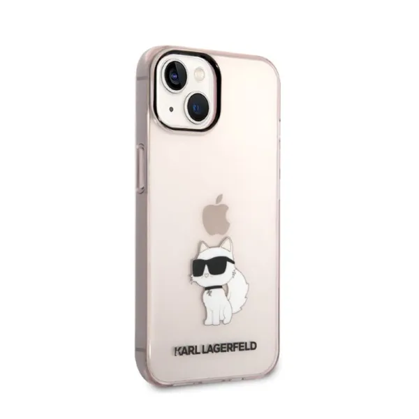 Karl Lagerfeld IML NFT Choupette - Case for iPhone 14 Plus (Pink)
