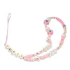 Guess Phone Strap Beads Shell Pink | Buy online — Megaluks