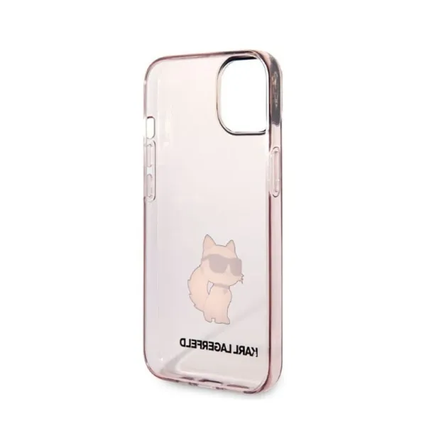Karl Lagerfeld IML NFT Choupette - Case for iPhone 14 Plus (Pink)