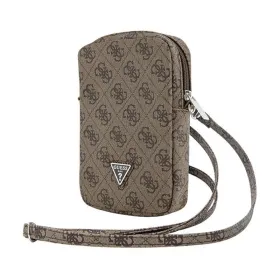 Guess Zip 4G Triangle - Phone bag (brown) | Osta verkosta — Megaluks