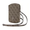 Guess Zip 4G Triangle - Phone bag (brown) | Pirkt tiešsaistē — Megaluks