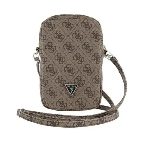 Guess Zip 4G Triangle - Phone bag (brown) | Osta verkosta — Megaluks