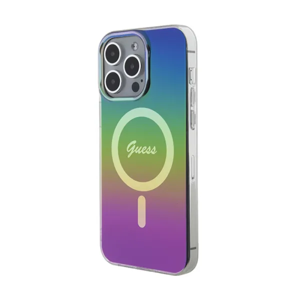 Guess IML Iridescent MagSafe - iPhone 15 Max Ca | Pirkti internetu — Megaluks