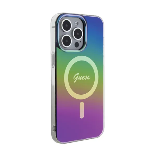 Guess IML Iridescent MagSafe - iPhone 15 Max Ca | Pirkti internetu — Megaluks