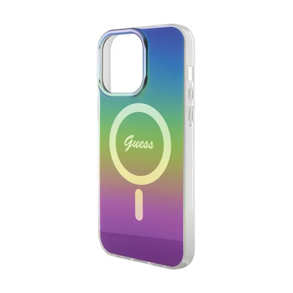 Guess IML Iridescent MagSafe - iPhone 15 Max Ca | Pirkti internetu — Megaluks