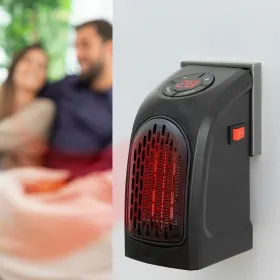 Nešiojamas mažas kištukinis šildytuvas InnovaGoods Juoda 400 W (Naudoti A)