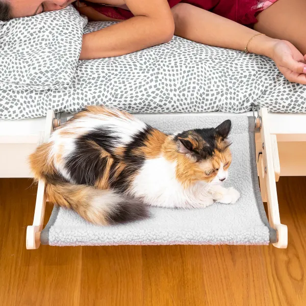 Piekarināms šūpuļtīkls kaķiem Hamacat InnovaGoods
