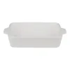 Alpina - Ceramic rectangular ovenproof dish 28x18x6 cm (white)