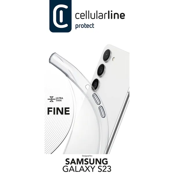 Cellularline Fine - Case Samsung Galaxy S23 (Tr | Pirkti internetu — Megaluks