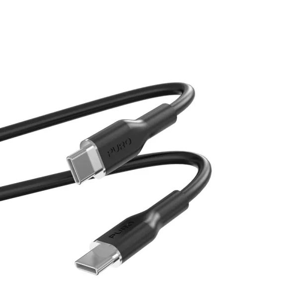 PURO ICON Soft Cable - Kabel USB-C do USB-C 1,5 | Купить онлайн — Megaluks