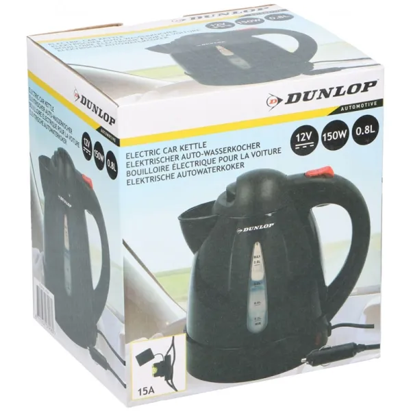 Dunlop - Car kettle 0.8L 12V 150W | Купить онлайн — Megaluks