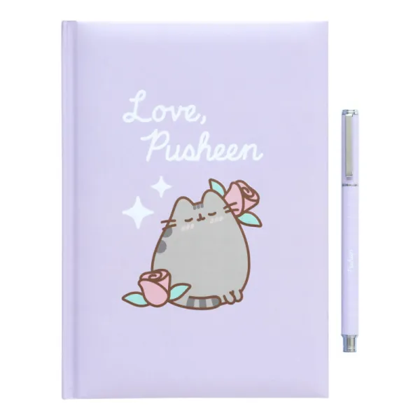 Pusheen - A5 notebook + pen set from the Moment | Pirkti internetu — Megaluks