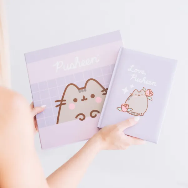 Pusheen - A5 notebook + pen set from the Moment | Pirkti internetu — Megaluks