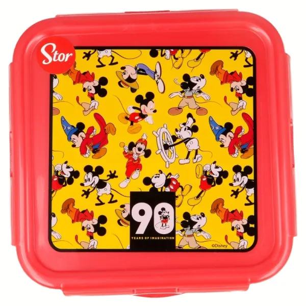 Mickey Mouse - Lunchbox / hermetic breakfast box 500ml | Buy online — Megaluks