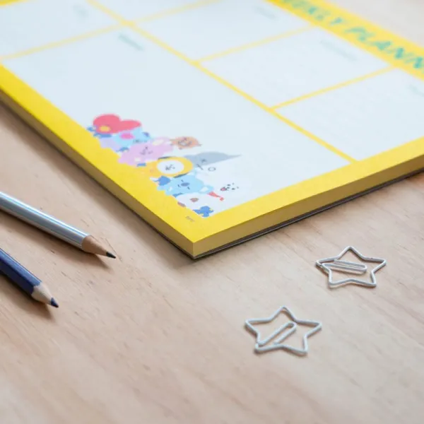 BT21 - Weekly planner 54 A4 pages | Buy online — Megaluks
