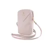 Guess Zip Triangle 4G - Phone bag (pink) | Купить онлайн — Megaluks