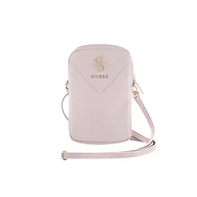 Guess Zip Triangle 4G - Phone bag (pink) | Osta verkosta — Megaluks