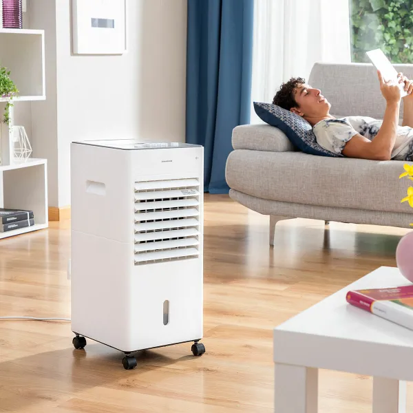 Nešiojamas daugiafunkcis garavimo aušintuvas InnovaGoods   5 L Balta 65 W (Naudoti C)