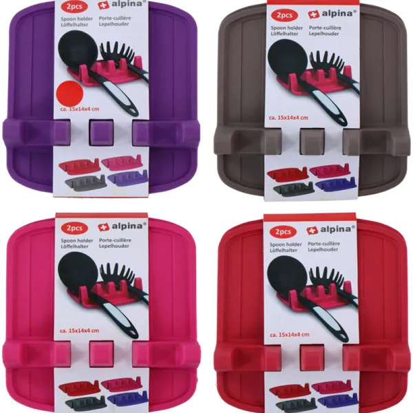 Alpina - Spoon / utensil holder 2 pcs (black) | Pirkti internetu — Megaluks
