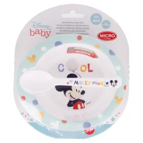 Mickey Mouse - Microwave set (bowl with spoon)  | Pirkti internetu — Megaluks