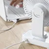 Uzlādējams galda ventilators InnovaGoods Balts 3600 mAh / 13,3 W Ø5,4'' (Atjaunots C)