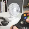 Uzlādējams galda ventilators InnovaGoods Balts 3600 mAh / 13,3 W Ø5,4'' (Atjaunots C)