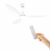 Kattotuuletin valolla Flaled InnovaGoods Valkoinen 36 W 52" Ø132 cm (Kunnostetut Tuotteet A)
