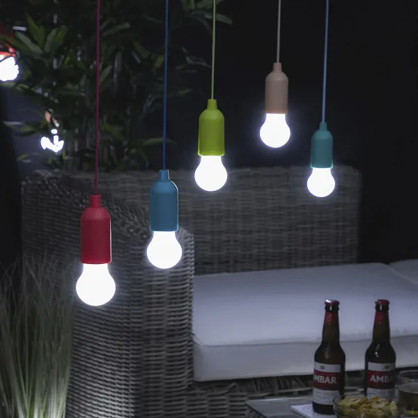 Pārnēsājama LED Spuldze ar Auklu Bulby InnovaGoods