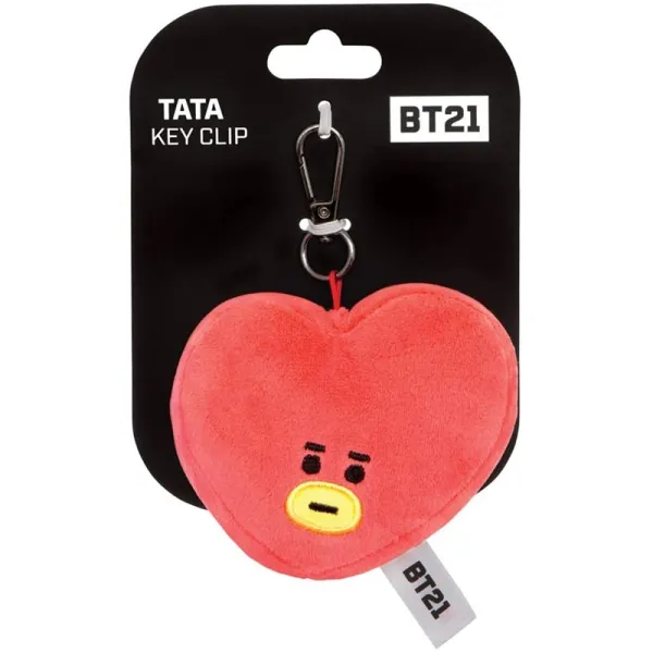 Line Friends BT21 - TATA plush keychain | Купить онлайн — Megaluks
