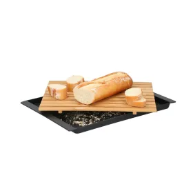 Alpina - Bamboo bread board with crumb tray | Buy online — Megaluks