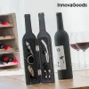Bottle Wine Set InnovaGoods Black Metal Stainless steel (Refurbished B)