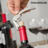 винный набор Бутылка InnovaGoods Чёрный Металл Нержавеющая сталь (Пересмотрено B)