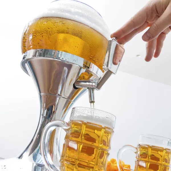 Dzesējošais Alus Padevējs Ball InnovaGoods IG115489 Caurspīdīgs (Atjaunots A)