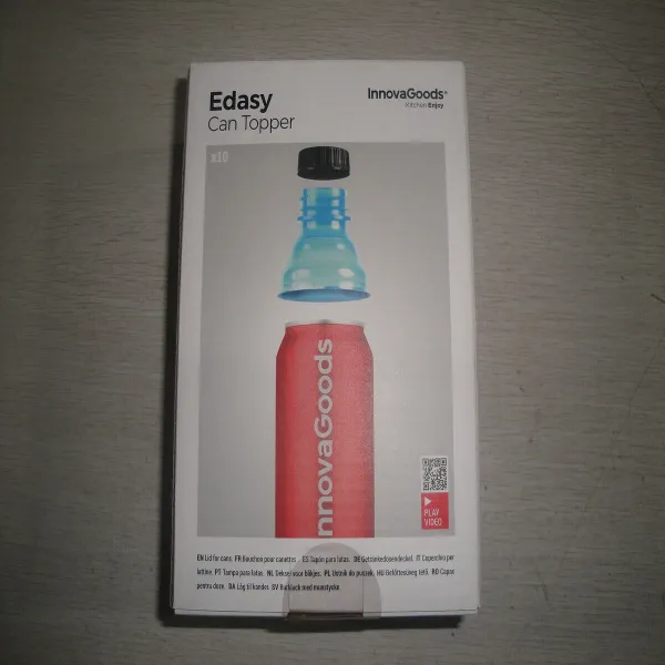 Pudeļu Uzgaļi Skārdenēm Edasy InnovaGoods 10 gb.