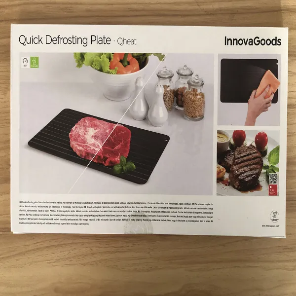 Лоток для Быстрого Размораживания Продуктов Qheat InnovaGoods
