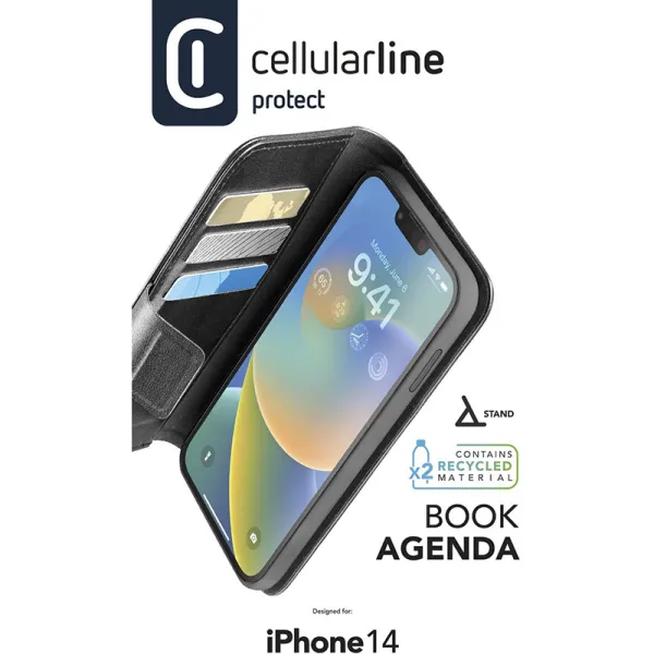Cellularline Book Agenda - iPhone 14 case with  | Pirkti internetu — Megaluks
